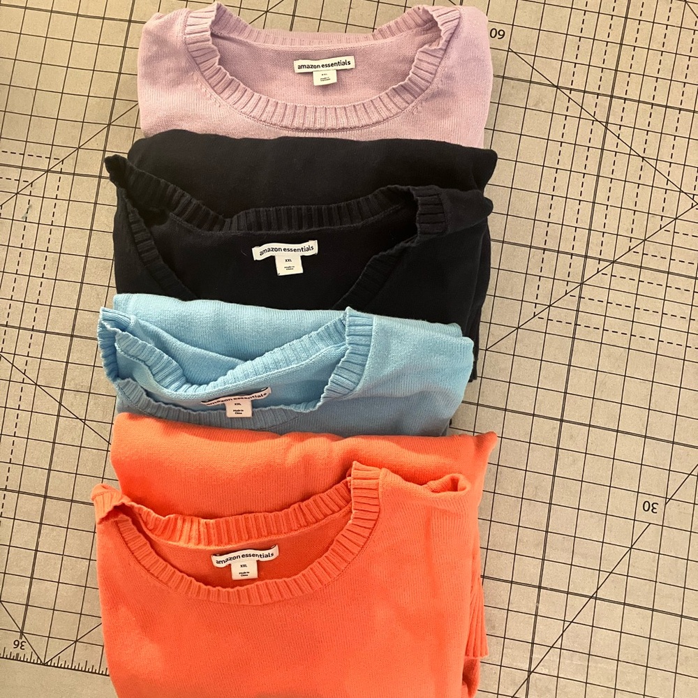 Four (4) 100% cotton Sweater Bundle AMZ heavy weight